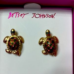 NWT Betsey Johnson earrings.